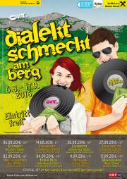 Dialekt schmeckt - Termine