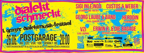 1. Grazer Dialektmusikfestival